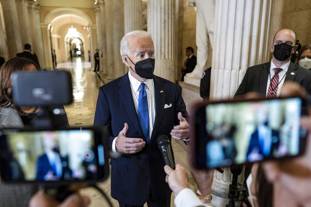 Capitol Riot Anniversary Biden